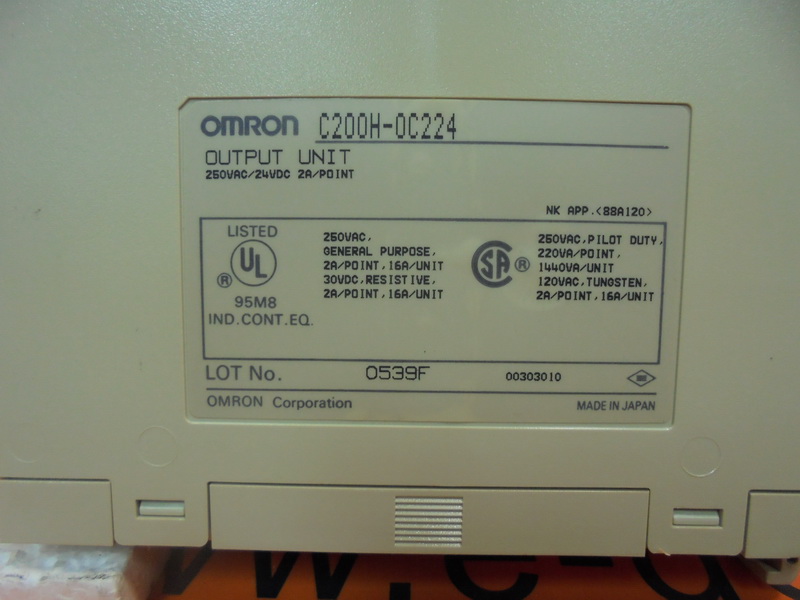 OMRON OUTPUT UNIT MODULE C200H-OC224 - PLC DCS SERVO Control MOTOR